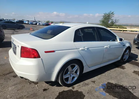 2004 Acura Tl из США, поврежденный, VIN 19UUA66244A048063